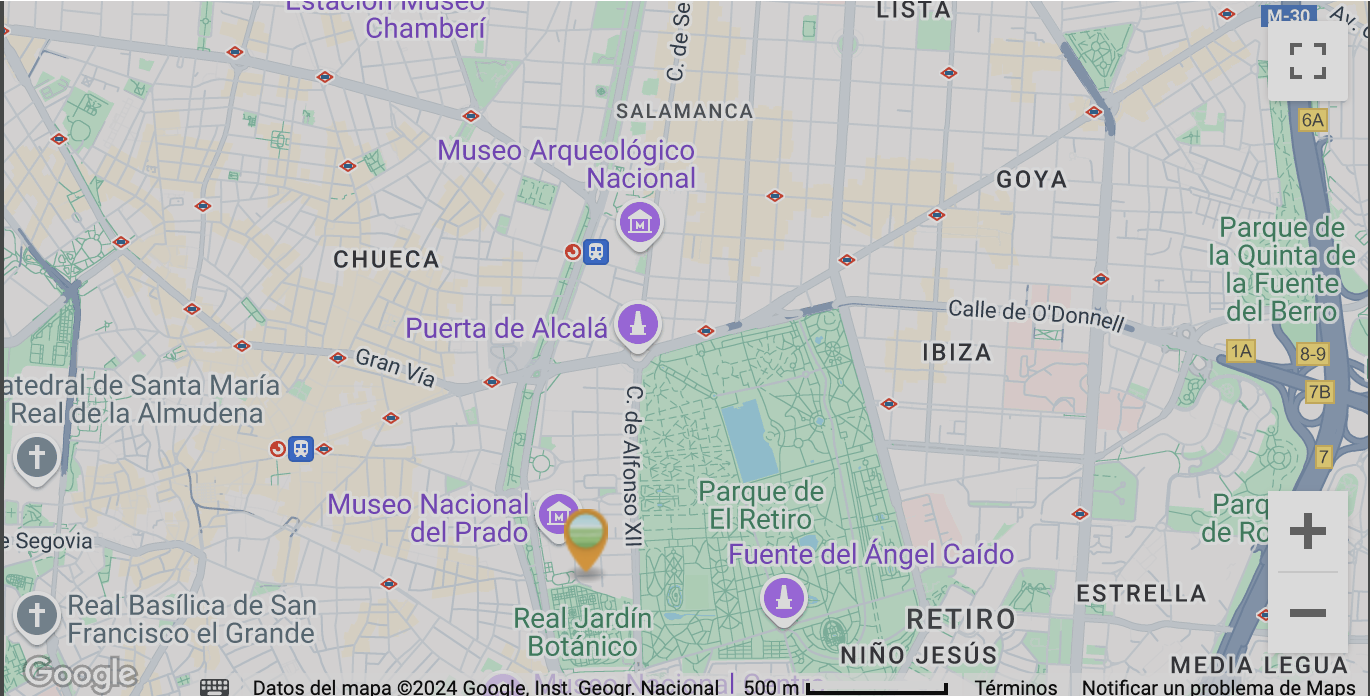 Localización PradoPsicólogos GMaps