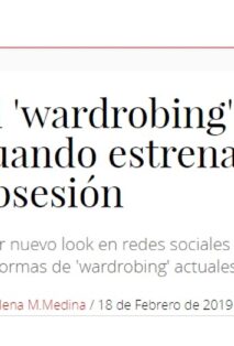 Wardrobing. Instagram compras cumpulsivas Wardrobing. Instagram compras cumpulsivas